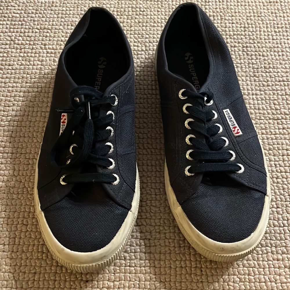 Superga Cotu Classic Sneakers Navy, Size 9